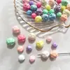 Color Macarrón Chapado en AB Hilo Perforado de Colores Bolas de Hilo Cuentas DIY Cadena para Teléfono Pulsera Collar Accesorios de Joyería Venta al por Mayor