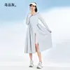 Ropa de Protección Solar Larga para Mujer con Capucha, Protección UV, Nuevo Estilo de Verano para Jóvenes, Deportes al Aire Libre, Ocio, Viajes, Pesca, Protección de la Piel