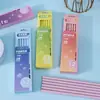 Lápis Macaron 2B para Crianças, Papelaria Simples para Escrever, Caixa com 12 Peças, Lápis Específicos para Estudantes, Fofo