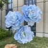 3 Cabezas de Peonías de Luz de Luna, Flores Artificiales, Flores Falsas para Boda y Decoración del Hogar, Al Por Mayor