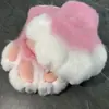 Garras de Animal de Fursuit Felpa Terminada Piel Terminada Disfraz de Animal Colorido Garras