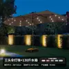Sombrilla de Sol para Exteriores, Protección UV, Sombrilla de Tres Cabezales de Moda, Sombrilla para Villa y Camping, Sombrilla Solar de Área Grande, Sombrilla Impermeable para Puesto