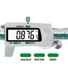 Comercio exterior caliente ET50 Calibrador vernier de acero inoxidable con pantalla grande verde con escala con pantalla digital entrega de una pieza