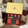 Juego de Té Cultural y Creativo Guochao Ciudad Prohibida para Viaje Taza de Té Rápida Portátil Tetera de Kung Fu para Acampar al Aire Libre Personalizable con Logo