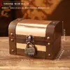 Caja de almacenamiento de madera nueva vintage personalizada, caja de joyería clásica y exquisita, caja de embalaje para coleccionables