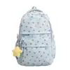 Mochila de Alta Calidad Color Sólido Estilo Universitario para Chicas Estudiantes de Preparatoria Estudiantes de Secundaria Mochila de Doble Hombro Estudiantes de Primaria Mochila Ligera