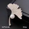 Broche de tulipa de diamante completo corpete de flor feminina outono e inverno casaco casaco pin terno acessórios lenço de seda fivela Pin Pin