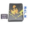 Fabricante Original Libro de Cartas Pokemon 4 Compartimentos Cremallera Hojas Sueltas Bolsa de Almacenamiento Portátil para Tarjetas Libro de Colección de Cartas Pokemon