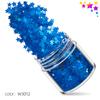 Parche de joyería para uñas con lentejuelas de 12 colores, estrella de cinco puntas fluorescente transfronteriza, para uñas con perla mate