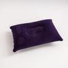 Almohada Exterior Moda Simple Color Puro Viaje Pequeña Almohada Cuadrada Coche Siesta Almohada Inflable Almohada de Cintura Fabricante de Punto Punto