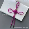 Nó Chinês Série Miu Cordão para Bolsa Pingente Pingente de Nó Chinês Trançado à Mão Decoração de Chaveiro Laço Presente