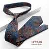 Corbata Impresa Estilo Retro de Hong Kong 8cm Atada a Mano para Boda de Hombres, Presentación, Uso Diario, Accesorios de Traje Formal