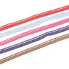 Encaje de color de 1 cm corona de pata de gallo elástico con borde de capullo cinta elástica ropa interior ropa interior ropa de bebé encaje para coser