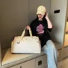 Bolsa de gimnasio transfronteriza 2024 nueva para distancias cortas, bolsa de viaje portátil para ocio, gran capacidad, separada para ropa seca y húmeda, bolsa de almacenamiento de equipaje