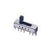 SS-14D02(1P4T) interruptor de palanca vertical de una fila de 5 pies y 4 velocidades, interruptor de encendido deslizante en línea con cuentas