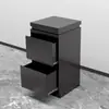 Gabinete de Herramientas para Salón de Peluquería, Gabinete de Trabajo para Barbería, Gabinete Moderno para Corte de Cabello, Mostrador Integrado de Acero Inoxidable para Herramientas, Salón de Peluquería