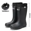Zapatos de Agua para Niños, Botas de Lluvia Antideslizantes para Niños y Niñas, Botas de Lluvia para Padres e Hijos, Botas de Agua de Caña Media para Parejas, Zapatos Impermeables para Acampar