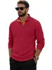 Sitio web independiente ropa de hombre transfronteriza: Sudadera con capucha de peso pesado, manga larga, con bloques de color de pana y cuello Henley, talla grande, estilo casual americano