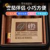Bolsa Humidificadora para Cigarros 69% de Humedad Bolsa Humidificadora para Cigarros Sellada Humedad Constante Humidificación Bidireccional Portátil para Viaje Bolsa Humidificadora para Cigarros