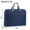 Bolsa de mano para documentos lona maletín de negocios A4 hombres y mujeres bolsa para documentos de conferencia bolsa de archivos multicapa