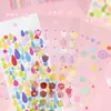 Libro de Pegatinas Colorido, Paleta de Colores, Elementos Pequeños Versátiles Básicos para Journaling, Marcar, Decoración y Collage