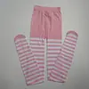 Medias de cuerpo enteras a rayas para venta al por mayor Accesorios para disfraces de Navidad y Halloween Calcetines a rayas Medias para adultos
