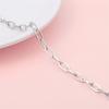 Cadena de acero inoxidable 304 Jinyiyuan electrolítica DIY pulsera collar cadena para suéter accesorios de joyería fábrica venta al por mayor