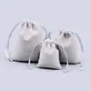 Bolsa de Armazenamento de Joias com Anel à Prova de Poeira Multicor Multitamanho Bolsa de Presente de Natal Bolsa de Veludo Personalização