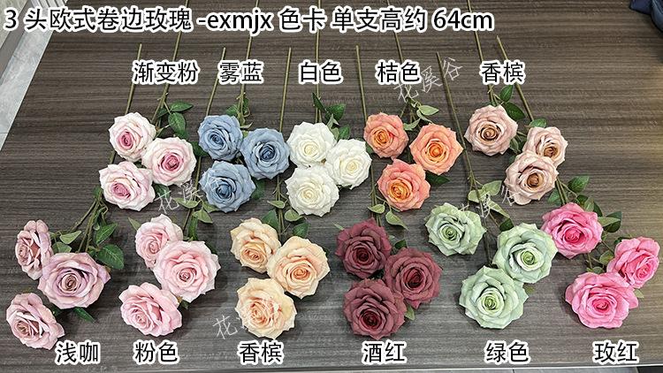 3头欧式卷边玫瑰-exmjx 色卡 花溪谷.jpg