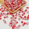 10mm Contas de Vidro Rachado Gelo Explosão Contas de Vidro Feitas à Mão DIY Pulseira Colar de Contas Material Acessórios Atacado