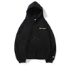 Nueva sudadera de cuello redondo para hombre y mujer, top tipo camiseta de manga larga, corte holgado con bordado en inglés, sudadera de marca versátil y moderna estilo coreano para hombre