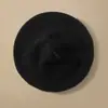 Nuevo Otoño e Invierno 100% Cachemira Pura Boina para Mujer Retro Literaria de Punto Sombrero de Cachemira Sombrero de Pintor Versátil