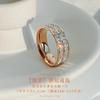 Anillo Gympani 925 para Mujer Diseño Nicho Anillo para Pareja Anillo Lleno de Diamantes Anillo para Mujer Estilo Frío de Moda ins Anillo para Comer