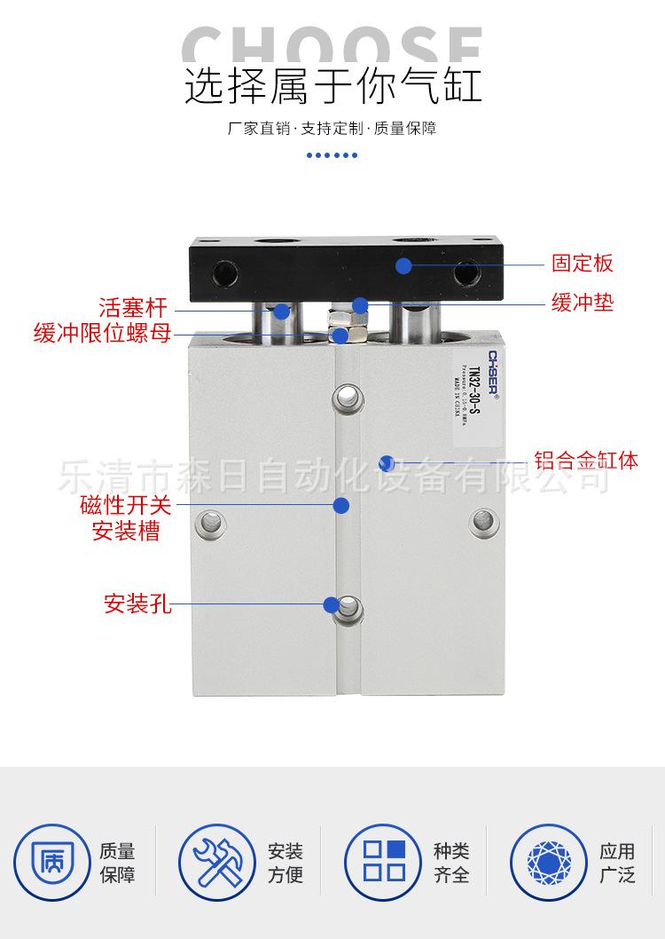 亚德客型双轴气缸TN系列_03