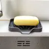 Saboneteira de Silicone Que Não Acumula Água, Tapete Drenante de Silicone para Banheiro Estilo Japonês Criativo, Suporte para Sabonete Atacado