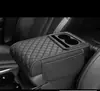 Funda de pasamanos de coche de uso general, cojín de almacenamiento multifuncional para coche, cojín elevador con portavasos, reposabrazos cómodo, interior de coche