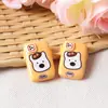 Casa de Boneca Mini Desenho Animado Capa de Celular Pingente Modelo Acessório de Pescoço Criativo Ornamento Pendurado de Pelúcia