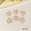 Pinzas para el cabello infantiles de moda con forma de estrella, versátiles y no dañan el cabello, juego de pasadores para arreglar mechones sueltos y flequillo, accesorios para el cabello para niñas