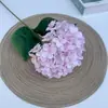 Nuevas Flores de Hortensia Artificiales Impresas en 3D de 132 Piezas para Decoración de Salón de Bodas, Flores Falsas de Comercio Exterior, Venta al por Mayor desde el Fabricante