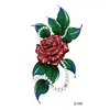 Nuevas pegatinas de tatuaje de flores pequeñas y frescas, pegatinas de tatuaje impermeables, se pueden configurar para mapa, directo de fábrica, nuevo, venta al por mayor