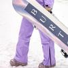 Pantalones de esquí holgados a prueba de viento para exteriores de color dopamina para hombre, resistentes al agua y cálidos, con forro polar para mujer, adecuados para uso tanto en tabla simple como doble