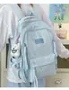 Mochilas Escolares Transfronterizas para Mujer, Mochilas de Gran Capacidad para Estudiantes de Secundaria y Preparatoria, Mochilas al por Mayor con Compartimento para Computadora de 16 pulgadas