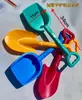 Pá Grossa de Peça Única Pá Infantil Brinquedo de Praia Pá para Cavar Areia Neve Ferramenta Pá Grossa Durável Brinquedo ao Ar Livre