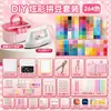 Nova versão conjunto completo de ferramentas, kit de material DIY com miçangas de fusão, pacote suplementar, caneta para miçangas, placa para miçangas, caixa para miçangas atacado