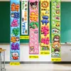 Banderines de Tela para el Regreso a Clases 2026 para Salones de Primaria y Jardín de Niños, Decoraciones de Temporada de Regreso a Clases, Decoraciones de Regreso a Clases para Jardín de Niños