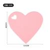 Etiqueta en Blanco para el Día de San Valentín DIY Mensaje Escrito a Mano Etiqueta con Forma Especial Marcador Versátil Perforado Tarjeta de Regalo Tarjeta Blanca