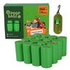 Saco de lixo para animais de estimação biodegradável saco portátil para fezes de cachorro saco de banheiro para cachorro para passeios ao ar livre descartável biodegradável
