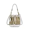 Bolsas de Alta Gama para Mujer 2025 Nueva Moda Bolso Cubo con Cierre de Cordón para Mujer, Bolso Cruzado de Hombro Único Versátil y Elegante