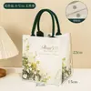 Bolsa de Lona Personalizada con Diseño Impreso, Bolsa de Compras Ecológica, Bolsa de Lona, Bolsa Impresa Multicolor, Bolso de Mano Publicitario Cultural y Creativo, Hecho a Medida