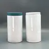 Tarro de plástico blanco para dulces de Guangzhou en stock, 89 hilos, 1000 ml, diámetro grande, a prueba de luz, grado alimenticio, boca ancha